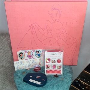 Disney Princess Scrapbook complete Set Up. Tons of extras!!